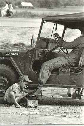 [The old Willys Jeep...]